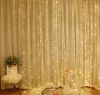 Светодиодная гирлянда штора водопад теплый белый 3M*2M 200 led WW-9 на медной проволоке