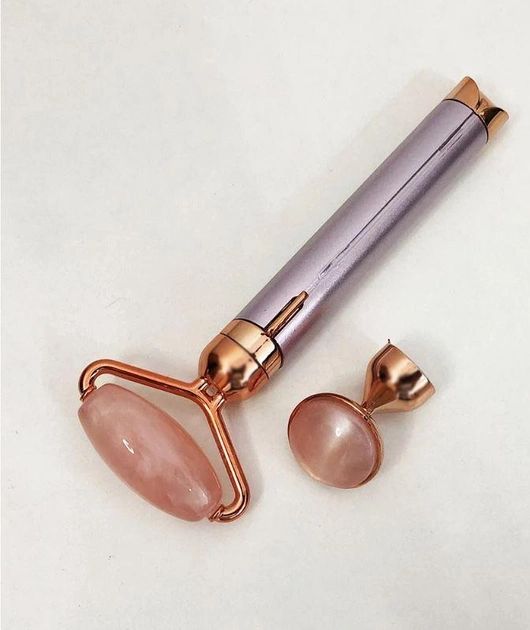 Электрический роликовый массажер для лица Flawless Facial Roller Massager, вибромассажер для подтяжки лица и омоложения