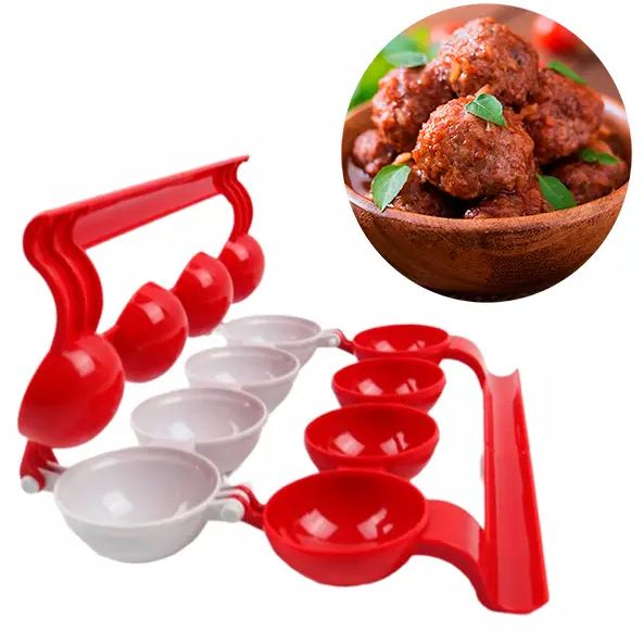 Удобная практичная Форма Для Котлет С Начинкой Stuffed Ball Maker, для быстрого и легкого изготовления мясных фаршированных шариков, для приготовления фрикаделек с начинкой, для формирования тефтелей