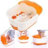Ванночка - массажер для ног гидромассажная с ИК подогревом  Multifunction Footbath Massager ,согреет ноги,удалит омертвевшую кожу,эффект джакузи,вибрационный и механический массаж,для релаксации,улучшения кровообращения