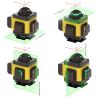 4D Лазерный уровень BL-16 GREEN PRO 16-линейный на 2 аккумулятора