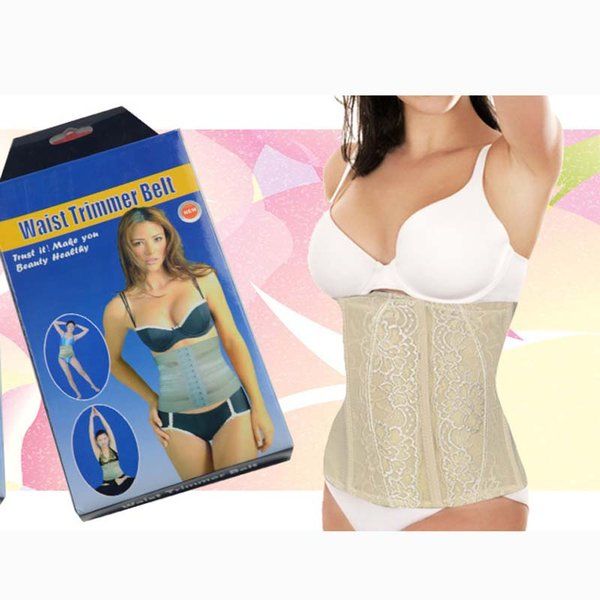 Корректирующий пояс корсет Waist Trimmer Belt, Утягивающий корсет