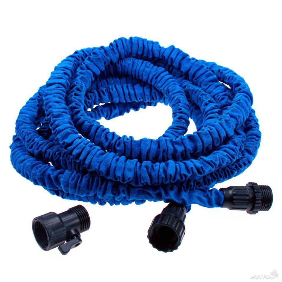 Саморастягивающийся шланг X HOSE 15.5 м. Поливочный шланг ХОЗ 15 м