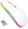 Беспроводная мышка BauTech Со тонкая с разноцветной RGB подсветкой Bluetooth