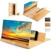 3D Подставка-увеличитель экрана телефона Enlarged Screen Magnifier под дерево