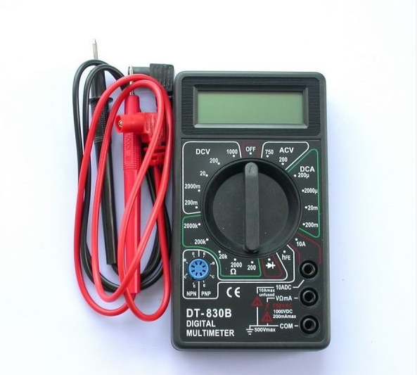 Мультиметр тестер вольтметр амперметр DT-830B