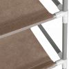 Тканевый органайзер шкаф для хранения обуви Shoe Cabinet 6110 160х60х30 см, Обувной складной стелаж