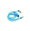 Наушники светящиеся Light Earphone, Вакуумные светодиодные наушники светящиеся в темноте с микрофоном