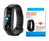 Фитнес браслет Mi Band M3 Black цветной экран, фитнес трекер, умные часы, шагомер