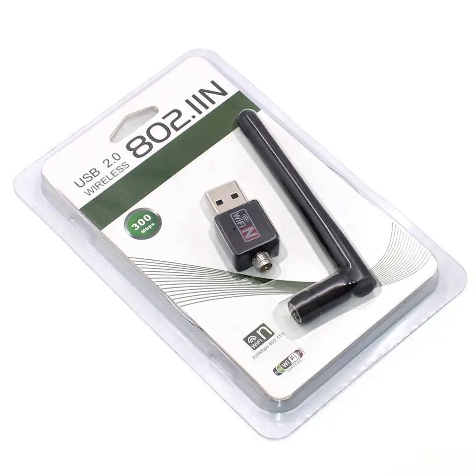 USB WiFi адаптер антенна 802.11n 150 Мбит/с для пк и ноутбука