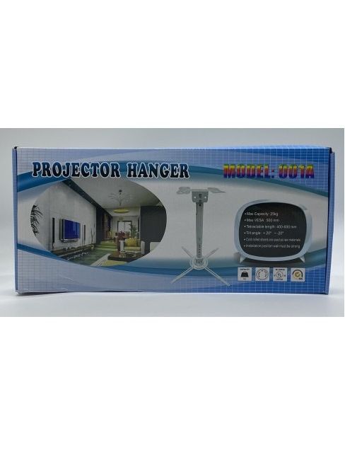 Кронштейн универсальный Для ПРОЕКТОРА Projector Hanger телескопический удобный портативный потолочный безопасный подвесной для поддержки различных типов проекторов, быстрая легкая  установка