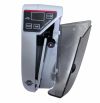Счетная машинка V31 Professional Аппарат для пересчета денег , портативный легкий универсальный компактный счетчик купюр, работает от двух альтернативных источников питания сеть или батарейки с УФ детектором банкнот