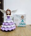Вращающийся танцующая кукла-ночник принцесса София Dancing Angel Ice Princess, интерактивная музыкальная мультяшная куколка с подсветкой из мультфильма, портативная светящаяся умная детская игрушка, игрушка для девочек