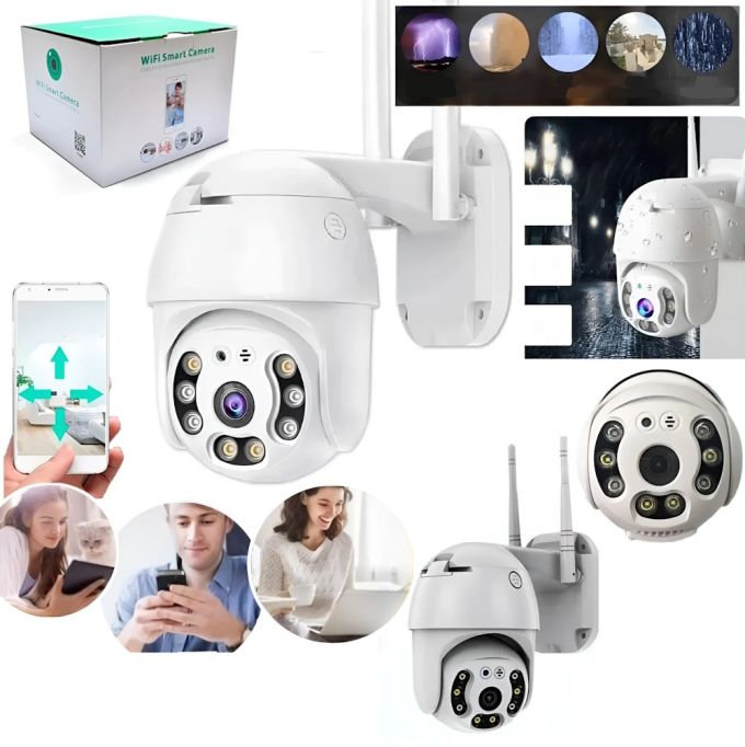 Уличная поворотная IP-камера видеонаблюдения Camera Cad N3 360/90 IP66, камера наружного наблюдения для дома Функция записи звук День/ночь