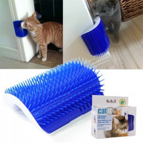 Щетка-чесалка для кошек Catit Self Groomer, Щетка для вычесывания кошек, игрушка для кошек