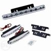Универсальные светодиодные дневные ходовые огни DRL DR2-030, 8 LED, 12 V