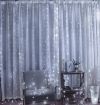 Гирлянд Штора водопад Белая 3x2 м 160 led на медной проволоке светодиодная Xmas LED W-9 3мx2м