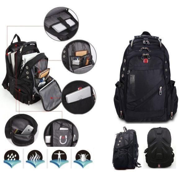 Рюкзак SWISS BAG 8810, Рюкзак Swiss Bag, Міський рюкзак, з відсіком для ноутбука