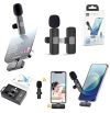 Петличный беспроводной микрофон К8 для смартфона PowerMe Wireless Mic iOS с Type-C, Микрофон петличка на одежду с шумоподавлением