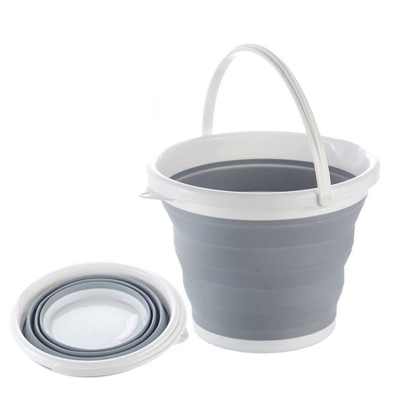 Складное силиконовое ведро Foldaway Bucket на 10 л