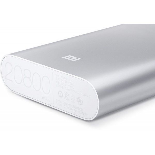 Оригинал Xiaomi 20800 Универсальное зарядное устройство Power bank MI 20800mAh.