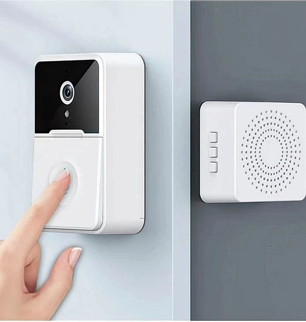 Домофон с камерой WiFi и датчиком движения Doorbell X9  Умный дверной многофункциональный видеозвонок, инновационный видеодомофон с удаленным контролем со смартфона, с функцией видеозаписи по срабатыванию датчика движения