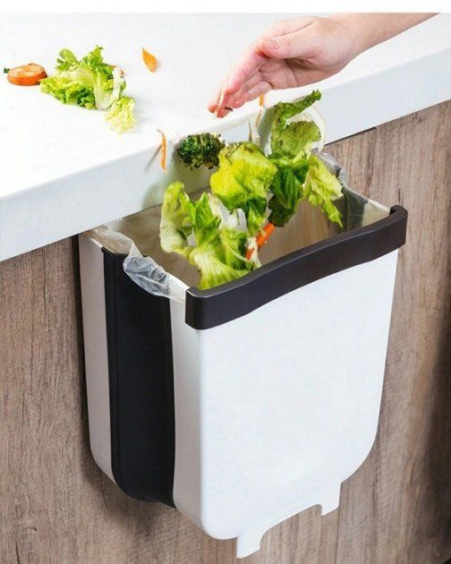 Мусорный контейнер складной 5л Wet Garbage Container