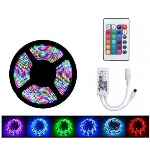 Светодиодная лента многоцветная LED 3528 RGB Комплект 5 метров