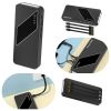 Повербанк Power Bank Viaking N9 50000mAh Black,портативное зарядное устройство с индикатором, фонариком, 2xUSB, MicroUSB, Type-C, Lightning