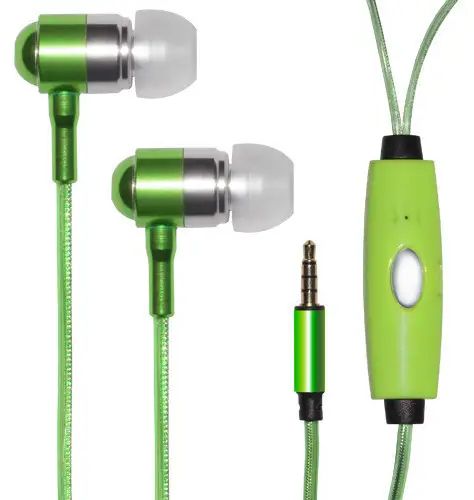 Наушники светящиеся Light Earphone, Вакуумные светодиодные наушники светящиеся в темноте с микрофоном