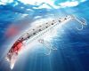 Электронная приманка воблер для рыбы Twitching Lure от USB, рыбка приманка блесна для рыбалки