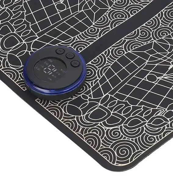 Массажный лечебный електрический коврик для ступней и ног EMS Foot Massager стимулирующий кровообращение