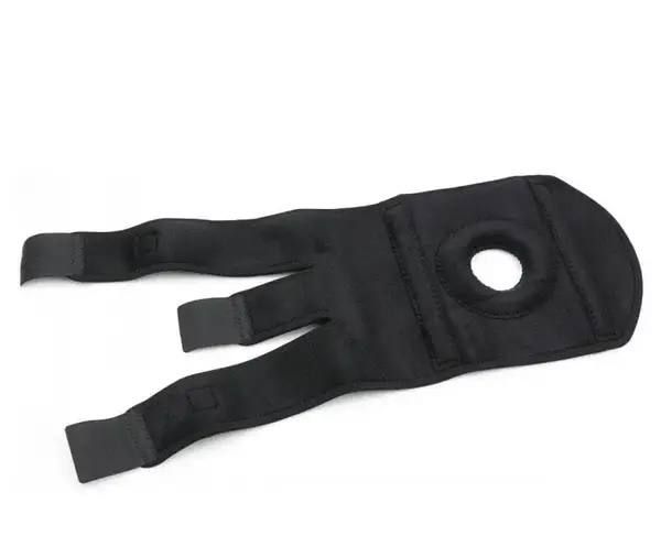 Защитный наколенник, фиксатор колена Knee Support With Stays | стабилизатор для коленной чашечки Knee support, Суппорт колена неопреновый со спиральными вставками, на липучке, специальная экипировка для мощной защиты слабого или больного колена