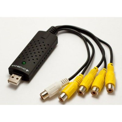 Внешняя карта видео захвата easy cap 4CH usb 2. 0