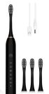 Аккумуляторная электрическая зубная щетка Sonic Toothbrush X-3, зубная щетка со сменными насадками