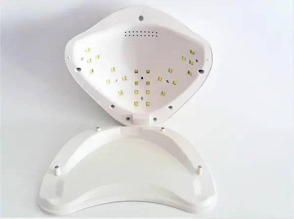 Лампа для ногтей Sun 5 nail lamp FD93-1 48W, Лампа для маникюра, Ультрафиолетовая гибридная LED-лампа для сушки, полимеризации гель-лаков, наращивания ногтей, с отсоединением дна для педикюра